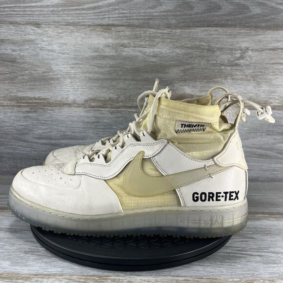 Nike Other - Nike Men's Air Force 1 WTR GTX White Leather CQ7211-002 Boots Sneakers Size 12